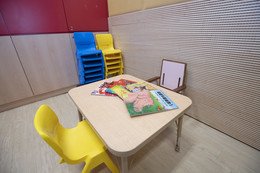 Speech therapy room