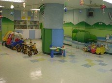 Gross Motor Room for physical exercise, gross motor training, parents and volunteer activities
