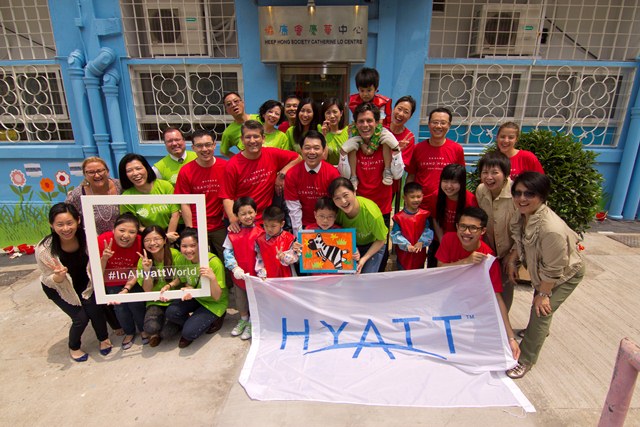 Hyatt Corporation Supported Mural Painting at Catherine Lo Centre